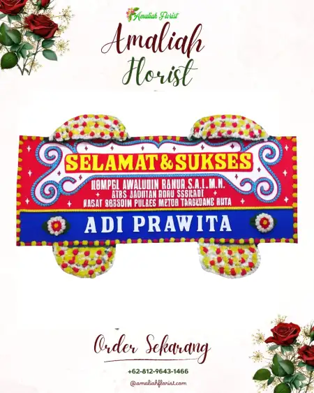 Papan Bunga Ucapan Selamat Sirnamulya